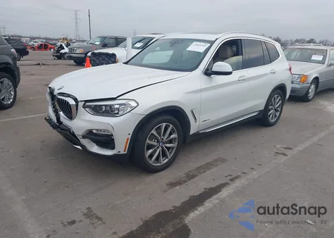 2018 BMW X3 xDrive30I z USA, uszkodzony, nr VIN 5UXTR9C5XJLC83264